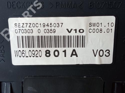 Instrument cluster SEAT IBIZA III (6L1)  | BP10171850C47 