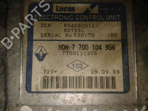 Engine control unit (ECU) RENAULT KANGOO (KC0/1_)  | BP7963681M57 