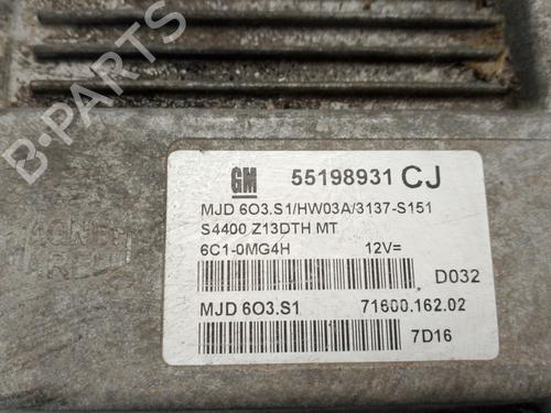 Engine control unit (ECU) OPEL CORSA D (S07) 1.3 CDTI (L08, L68) | BP38178695M57  - Image 6