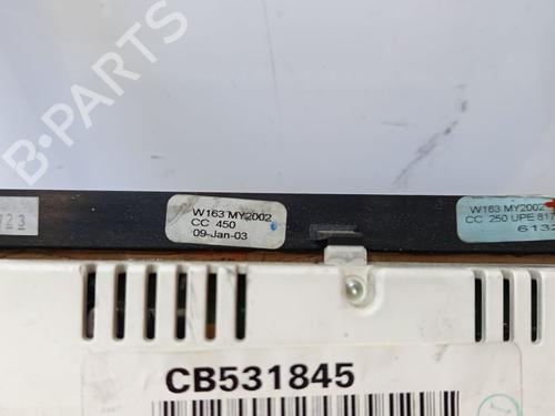 Climate control MERCEDES-BENZ M-CLASS (W163) ML 270 CDI (163.113) | BP26661284I5 