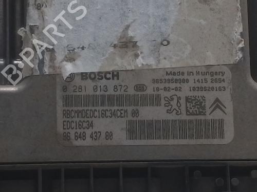 Engine control unit (ECU) PEUGEOT 307 (3A/C) 1.6 HDi 110 | BP33203829M57 - Image 2