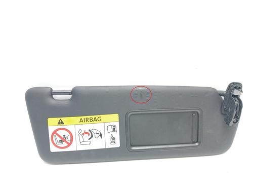 Used Right sun visor Right sun visor 15260440 15260440
