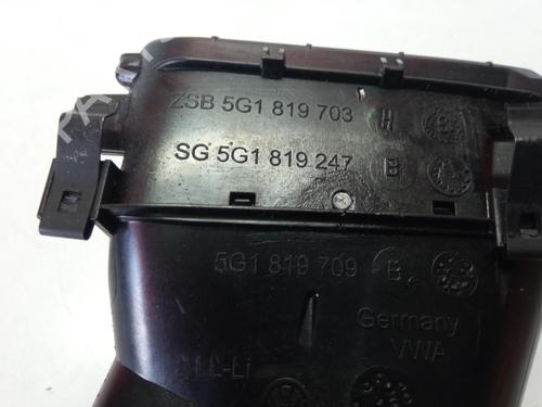 Air vent VW GOLF VII (5G1, BQ1, BE1, BE2) 2.0 GTI | BP11670694I21 