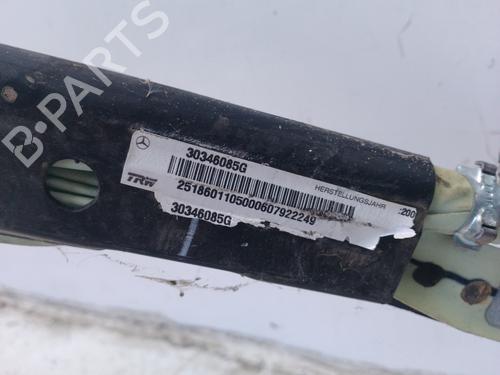 Left curtain airbag MERCEDES-BENZ R-CLASS (W251, V251) R 350 (251.056, 251.156) | BP19527129C11 