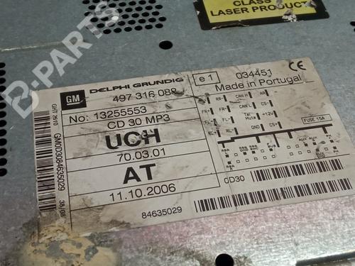 Radio OPEL ASTRA H (A04)  | BP10175926E6 
