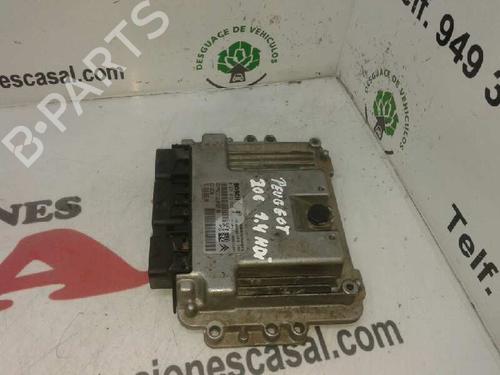 Engine control unit (ECU) PEUGEOT 206 SW (2E/K) 1.4 HDi | BP7951047M57 - Image 2