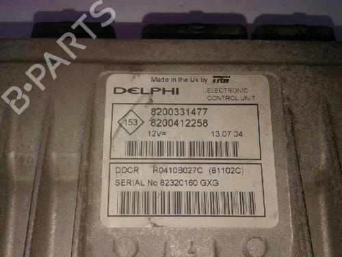 Engine control unit (ECU) RENAULT CLIO II (BB_, CB_)  | BP7956460M57 