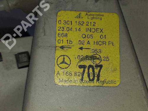 Right headlight MERCEDES-BENZ A-CLASS (W168) A 170 CDI (168.008) | BP7956824C29 