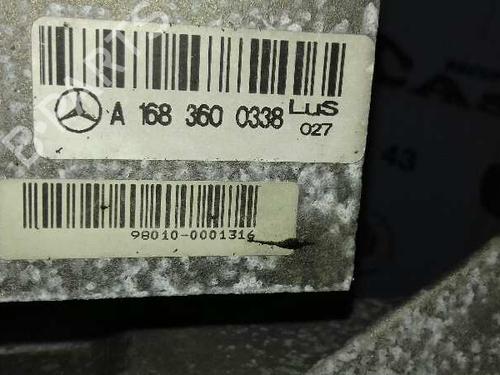Used Gearbox MERCEDES-BENZ A-CLASS (W168) A 160 (168.033, 168.133) (102 hp) 7961433