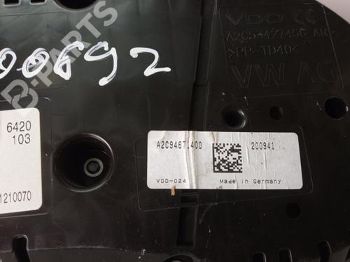 Instrument cluster SEAT LEON (5F1) 1.6 TDI | BP10647955C47 