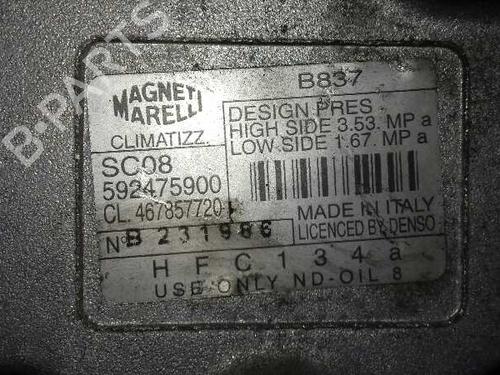 AC compressor FIAT PUNTO (188_) 1.2 16V 80 (188.233, .235, .253, .255, .333, .353, .639,... | BP7964050M34 