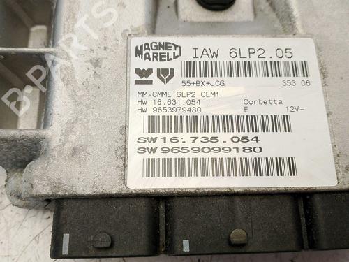 Engine control unit (ECU) CITROËN C4 I (LC_) 1.6 HDi | BP38539398M57 - Image 3