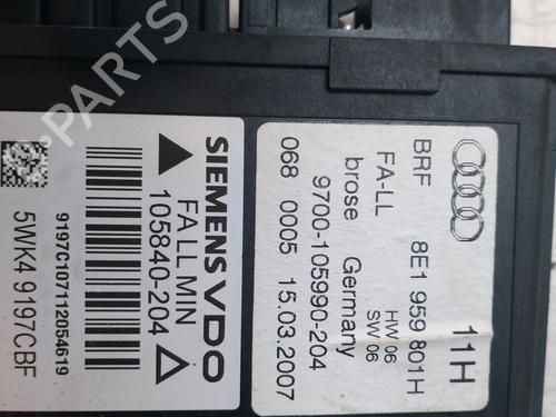 Vindusheismotor venstre foran AUDI A4 B7 (8EC) 2.0 TDI | BP19784251E21 