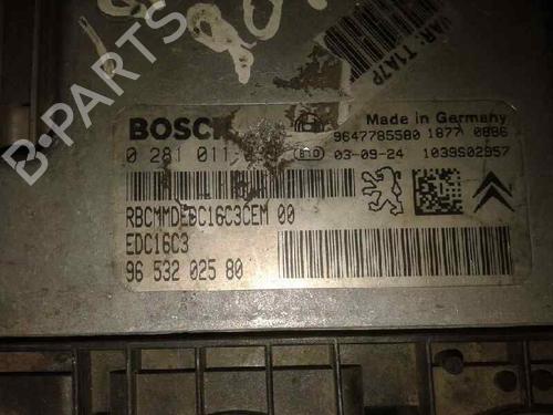 Engine control unit (ECU) PEUGEOT 206 Hatchback (2A/C)  | BP7963646M57 