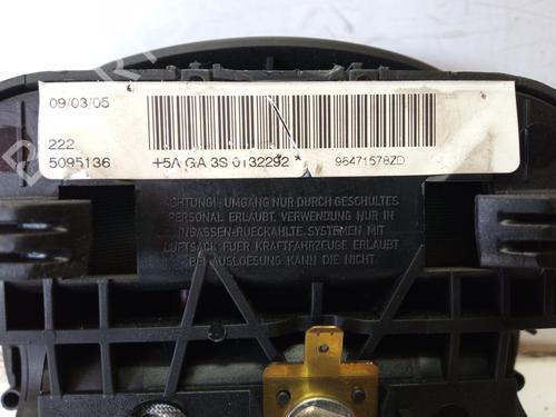 Driver airbag CITROËN C4 Coupe (LA_)  | BP10159293C9 