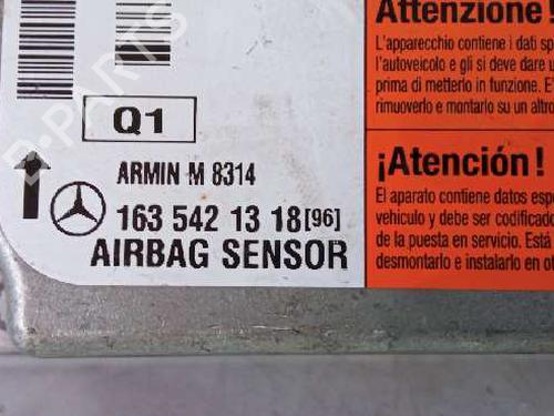 ECU airbags MERCEDES-BENZ M-CLASS (W163) ML 270 CDI (163.113) | BP10165384M53 