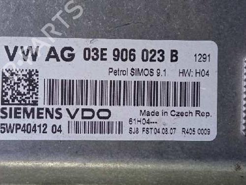 Engine control unit (ECU) SKODA FABIA II (542)  | BP7960960M57 