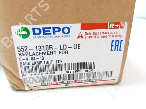 Rear bumper right light CITROËN C4 Grand Picasso II (DA_, DE_)  | BP29460741C82 