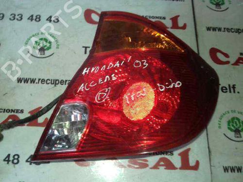 Used Right taillight HYUNDAI ACCENT II Saloon (LC) [1999-2017]  7954637