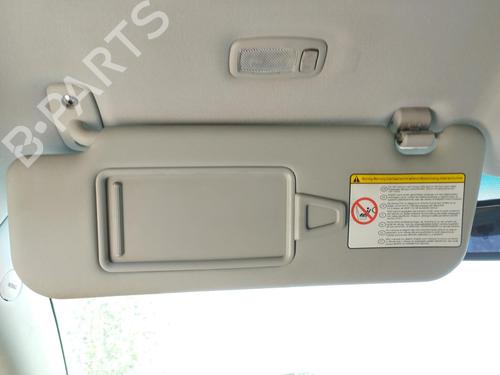 Used Left sun visor KIA SPORTAGE III (SL) 2.0 CRDi (136 hp) 10165432