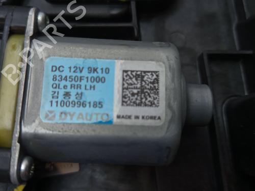 Rear left window mechanism KIA SPORTAGE IV (QL, QLE) 1.6 GDI | BP31158131C24 