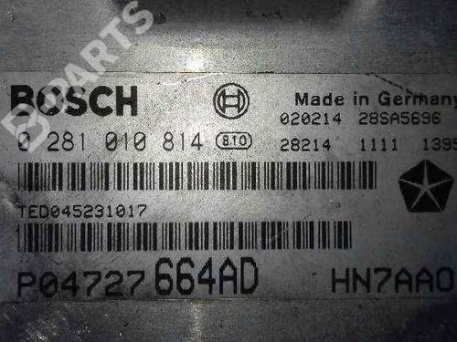 Used Engine control unit (ECU) CHRYSLER VOYAGER IV (RG, RS) [1999-2008]  7963840