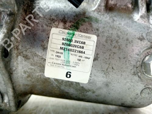 AC compressor NISSAN NOTE (E13)  | BP19534472M34 