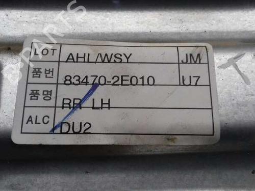 Rear left window mechanism HYUNDAI TUCSON (JM) 2.0 CRDi | BP7958900C24 