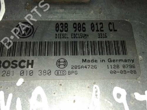 Engine control unit (ECU) SKODA OCTAVIA I (1U2) 1.9 TDI | BP7963691M57 