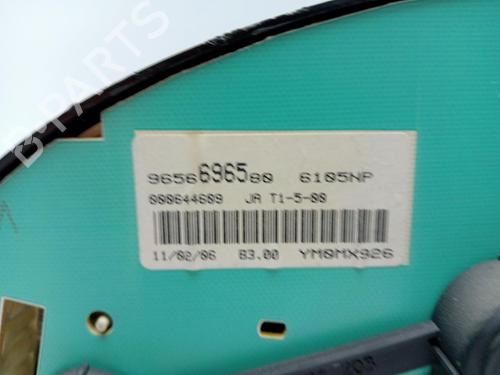 Instrument cluster PEUGEOT 206 Hatchback (2A/C) 2.0 HDI 90 | BP16124680C47 