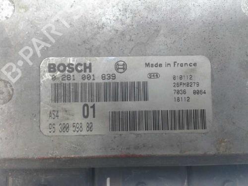 Engine control unit (ECU) CITROËN SAXO (S0, S1) 1.5 D | BP7951215M57 