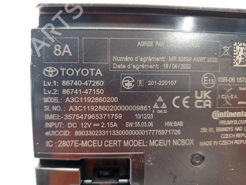 Electronic module TOYOTA COROLLA Hatchback (_E21_, _EA1_, _EH1_)  | BP32133547M83  - Image 6