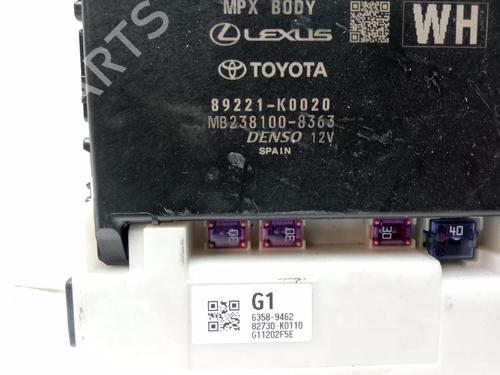Electronic module TOYOTA YARIS (_P13_) | BP12532627M83