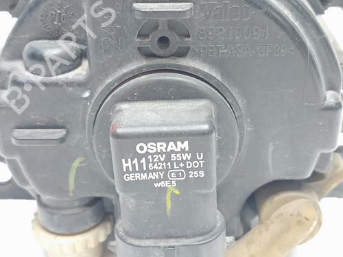 Left front fog light PEUGEOT 307 SW (3H)  | BP16903492C30 