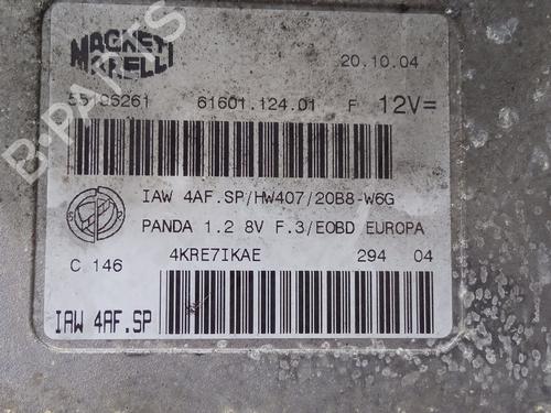 Engine control unit (ECU) FIAT PANDA (169_) 1.2 (169.AXB11, 169.AXB1A) | BP16157861M57 - Image 4