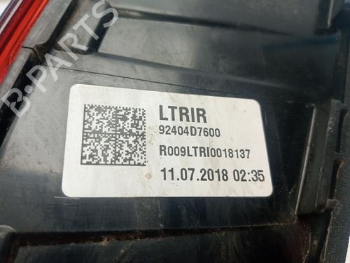 Right tailgate light HYUNDAI TUCSON (JM)  | BP31082628C80 
