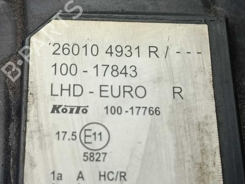 Right headlight RENAULT KANGOO (KC0/1_) D 55 1.9 (KC0D) | BP39196116C29 - Image 4