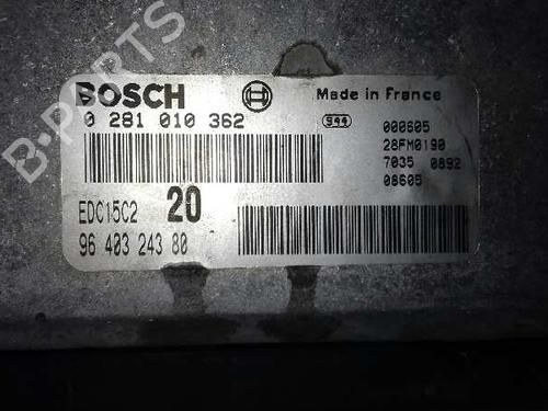 Engine control unit (ECU) CITROËN XSARA (N1) 2.0 HDi 90 | BP7963746M57 