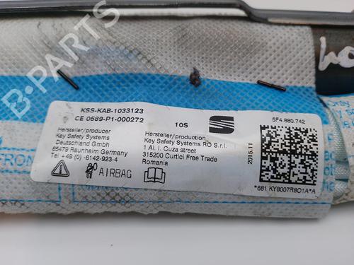Right curtain airbag SEAT LEON ST (5F8) 1.6 TDI | BP11360870C12 
