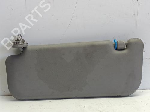 Venstre solskærm Venstre solskærm TOYOTA YARIS (_P9_) 1.3 VVT-i (SCP90_, SCP90R) (87 hp) 33621587 33621587