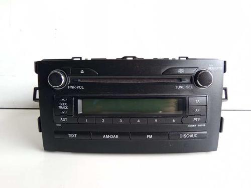 Used Radio TOYOTA AURIS (_E15_) 1.4 D-4D (NDE150_, NDE150R) (90 hp) 10204923
