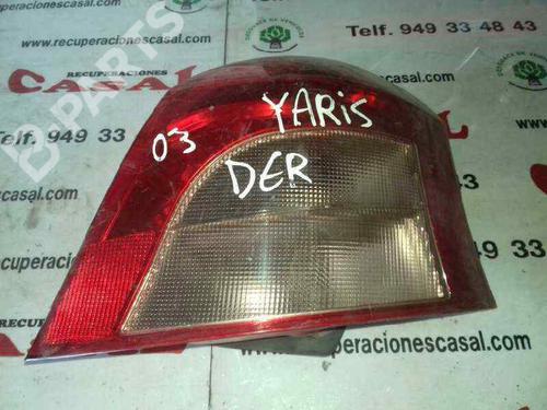 Used Right taillight Right taillight TOYOTA YARIS (_P1_) 1.4 D-4D (NLP10_, NLP10R) (75 hp) 10275565 10275565
