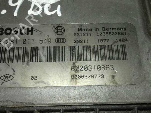 Used Engine control unit (ECU) RENAULT GRAND SCÉNIC II (JM0/1_) [2004-2009]  7963509