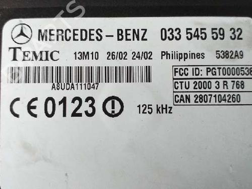 Comfort control module MERCEDES-BENZ SPRINTER 4-t Van (B904) 413 CDI | BP7960218M56 