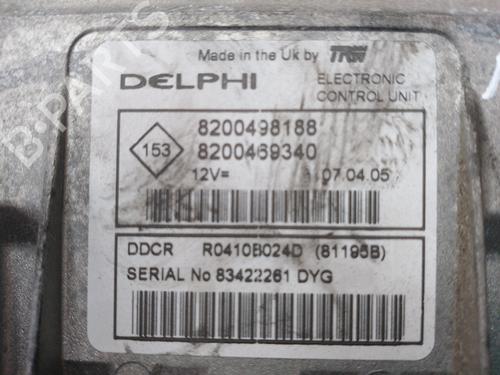 Engine control unit (ECU) RENAULT MEGANE II (BM0/1_, CM0/1_)  | BP19784254M57 
