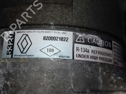 AC compressor RENAULT LAGUNA II (BG0/1_) 1.9 dCi (BG08, BG0G) | BP7951753M34 