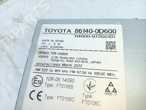 Display monitor TOYOTA YARIS (_P13_)  | BP24844194C48 