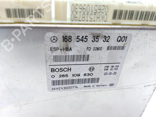 Control unit MERCEDES-BENZ A-CLASS (W168)  | BP13753647M11 