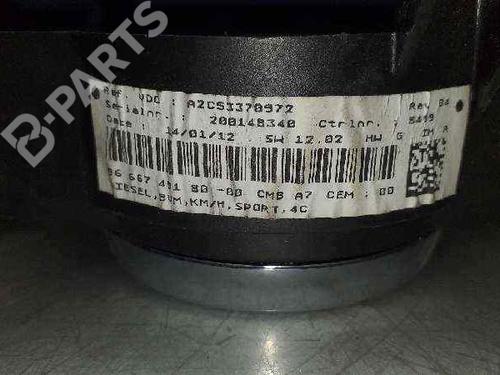 Instrument cluster PEUGEOT 207 SW (WK_)  | BP7957169C47 