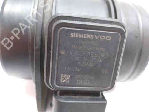 Mass air flow sensor PEUGEOT 208 I (CA_, CC_)  | BP17201256M95 